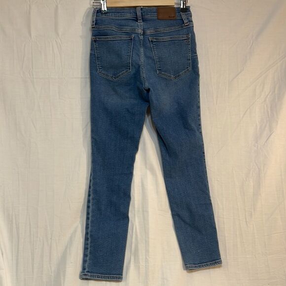 MADEWELL womens skinny crop 9” mid- rise size 25 jeans. 9/10 condition - Picture 9 of 9